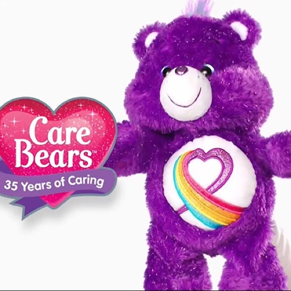 Care Bears Toys Care Bears Rainbow Heart Bear Plush Poshmark